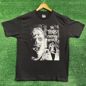 The Texas Chainsaw Massacre Vtg Style Horror T-Shirt Size Large